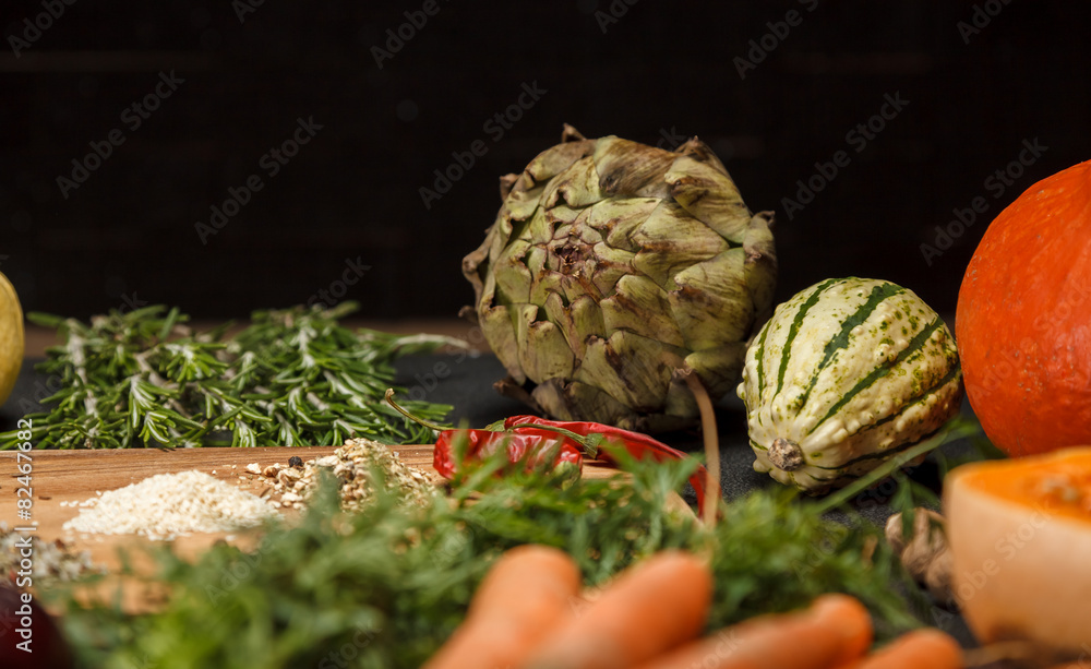Fototapeta premium fresh vegetables