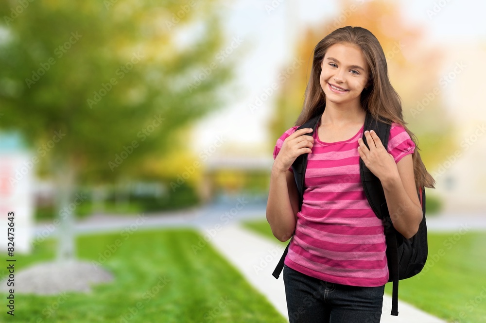Child. Smiling Hispanic Student Portrait Child. Smiling Hispanic Student Portrait