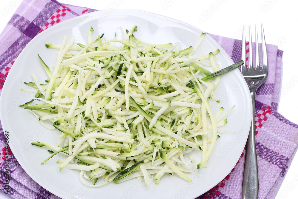 Julienne zucchini Julienne zucchini