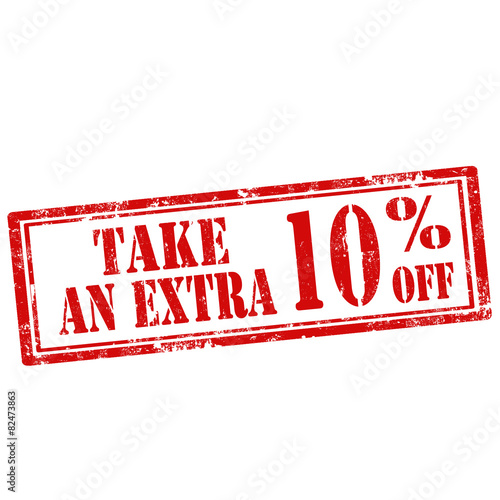 Take An Extra 10% Off-stamp