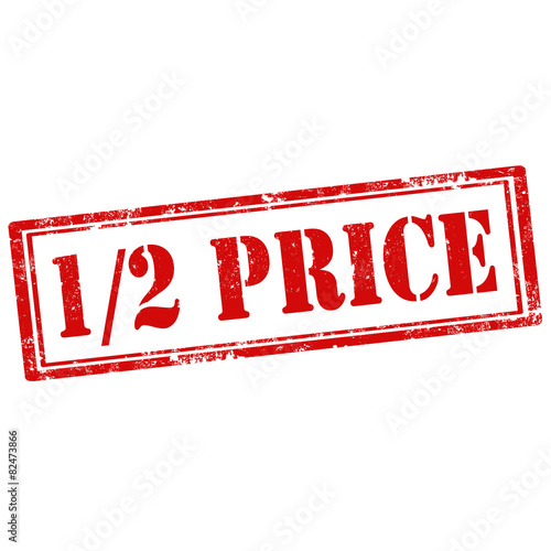 1/2 Price-stamp