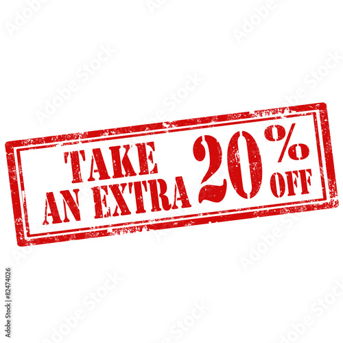 Take An Extra 20% Off-stamp