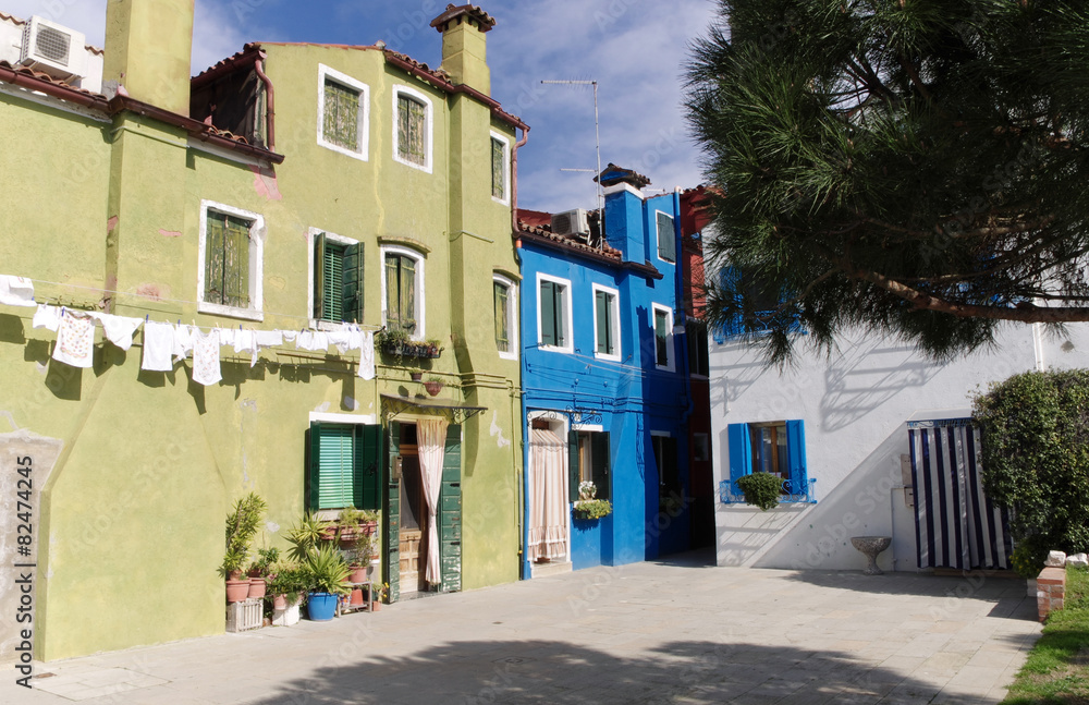 Fototapeta premium i caldi colori dell'arcipelago veneto