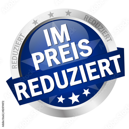 button with text Im Preis reduziert