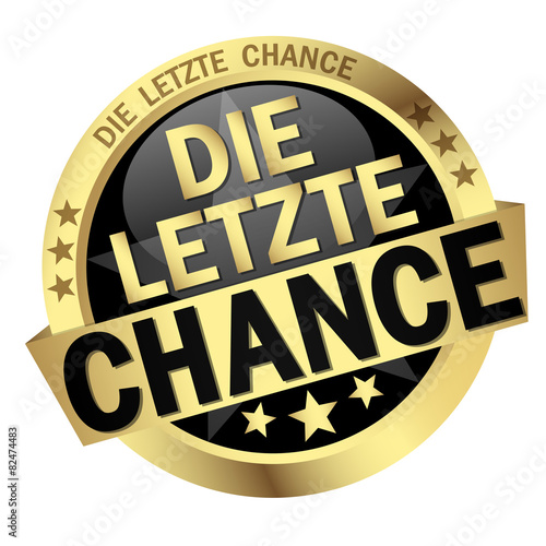 button with text Die letzte Chance