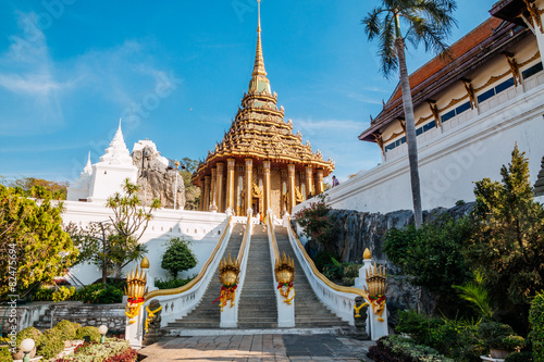 Landscape of Phra Phutthabat temple, Thailand. photo