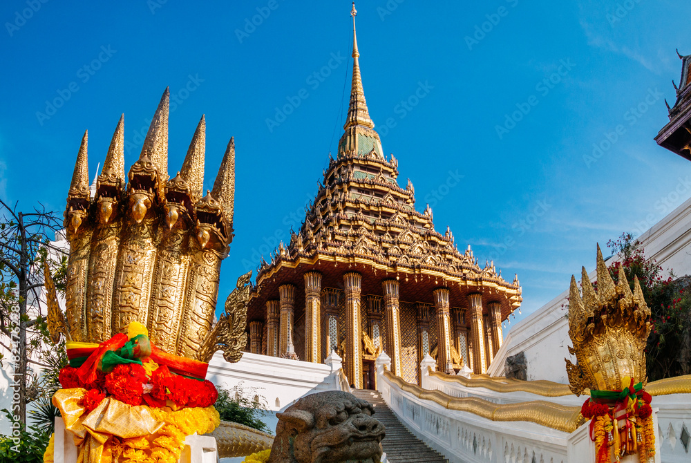 Fototapeta premium Landscape of Phra Phutthabat temple, Thailand.