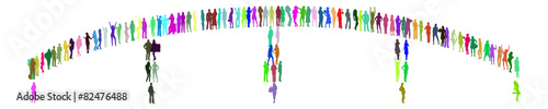 vector people silhouettes