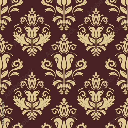 Damask Seamless Vector Pattern