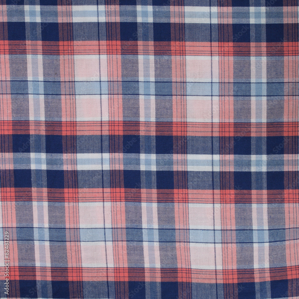 Fabric plaid texture. Cloth background Fabric plaid texture. Cloth background