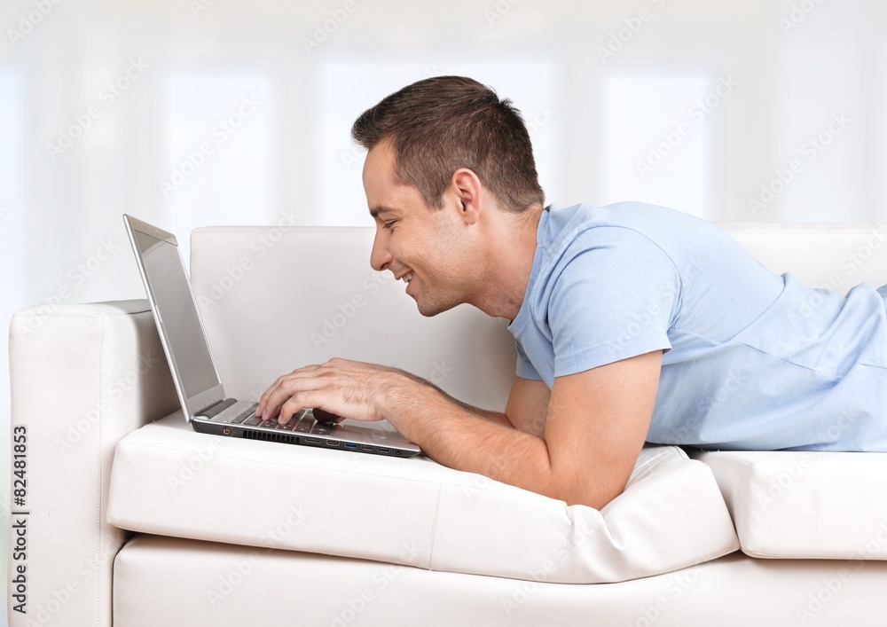 Laptop, Computer, Men. Laptop, Computer, Men.