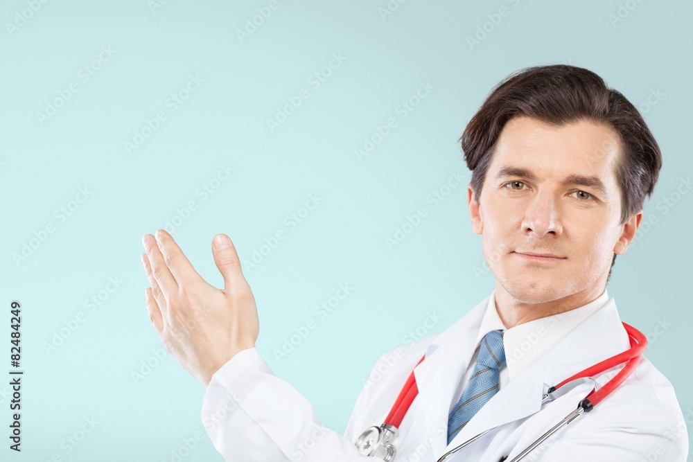 Analysis. Clinical doctor examinating modern heartbeat graphics Analysis. Clinical doctor examinating modern heartbeat graphics