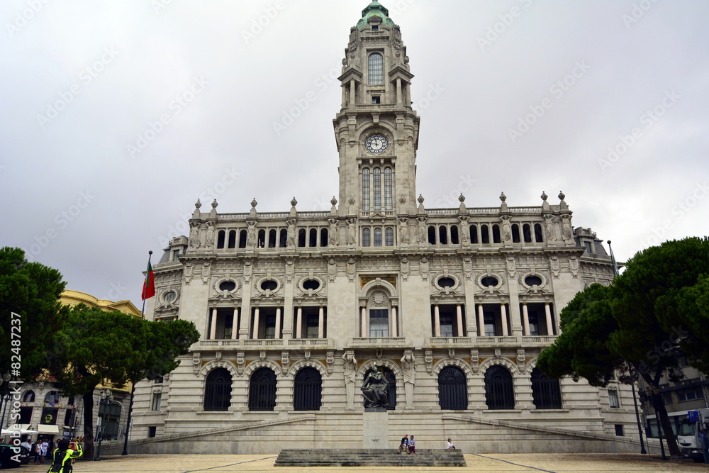 Cámara Municipal de Oporto. Portugal