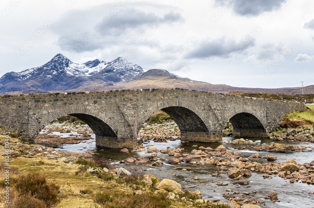 Old Stone Bridge, Isle of Skye, Scotland