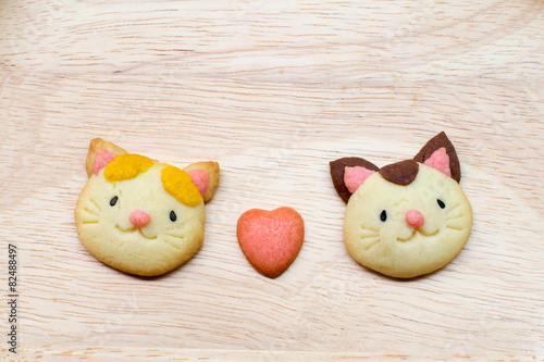 Cat cookies