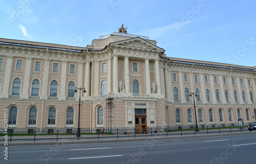 St. Petersburg. The building of Academy of Arts on Universitetsk