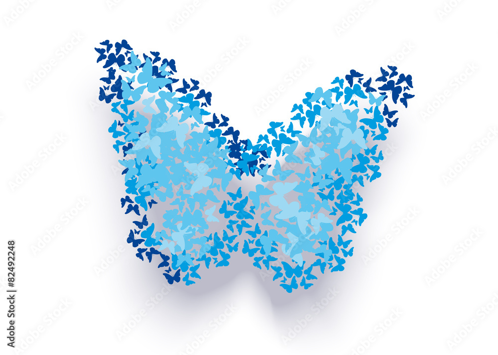 abstract blue butterfly background abstract blue butterfly background