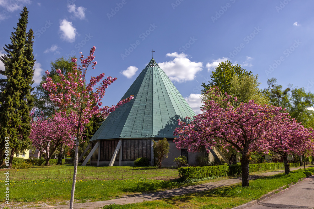Fototapeta premium Berlin Zehlendorf Stephanus Kirche