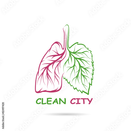 Ecology symbol design, vector illustration