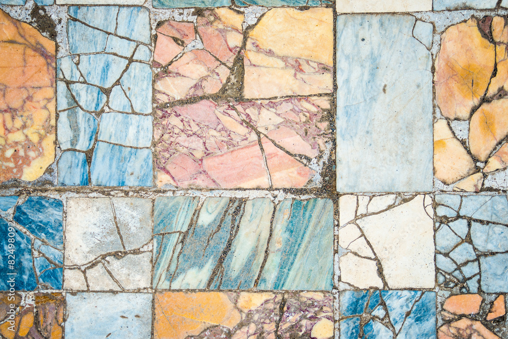 Fototapeta premium Roman marble floor background