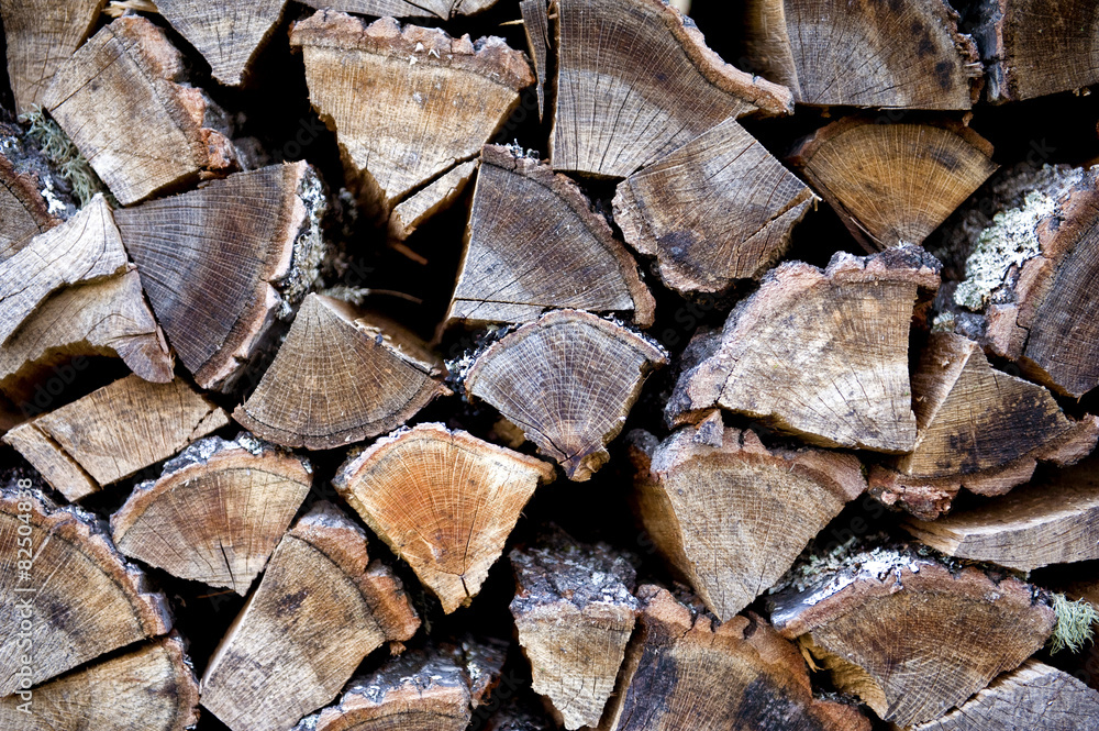 STACK OF FIREWOOD STACK OF FIREWOOD