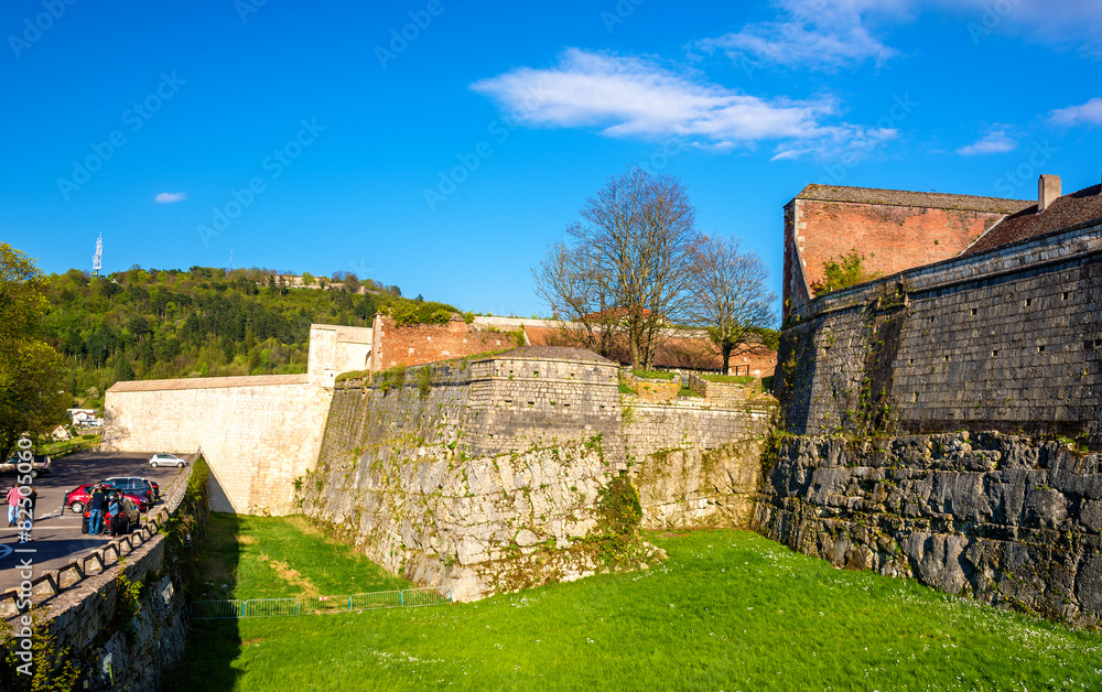 Walls of the Citadel of Besancon - France