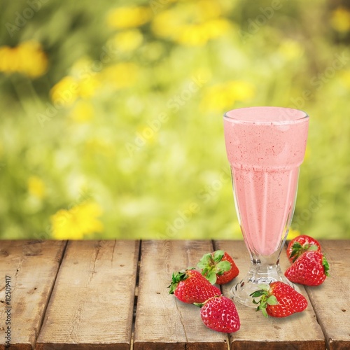 Smoothie. Strawberry Smoothie photo