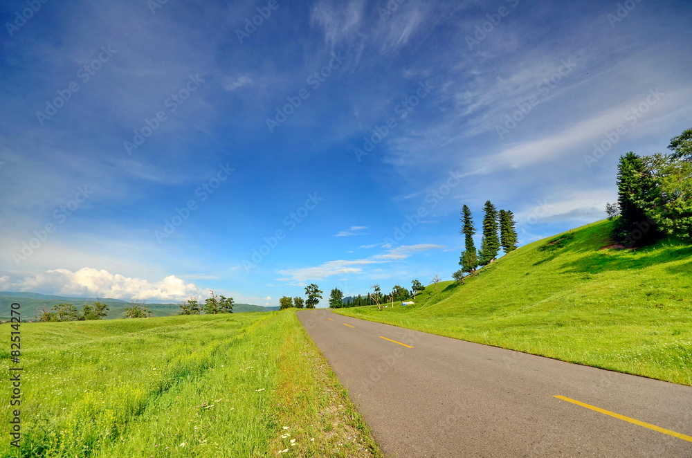 Obraz premium NaLaTi prairie Road