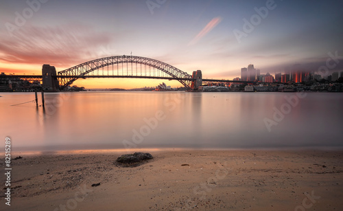 Sunrise Sydney cityscape Australia photo