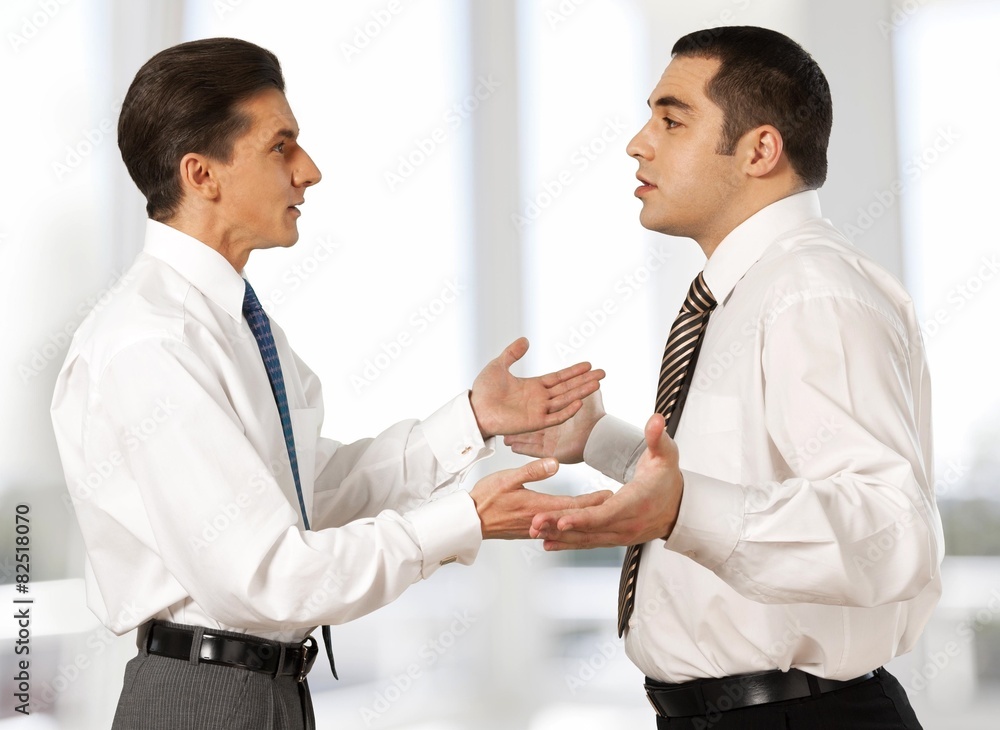 Arguing. Business disagreement Arguing. Business disagreement