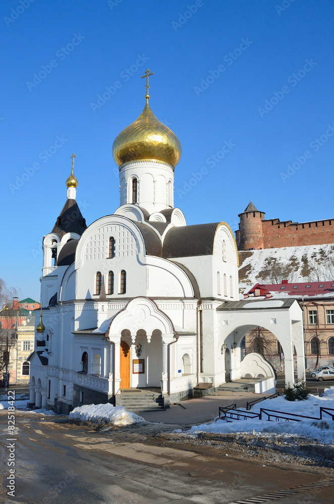 Казанская церковь у Скобы в Нижнем Новгороде 