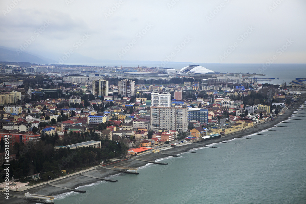 Olympic Park on the Black Sea coast.