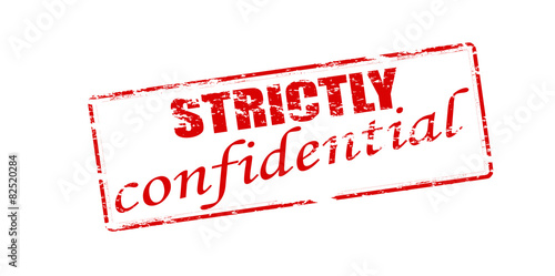Strictly confidential
