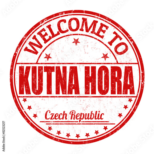 Welcome to Kutna Hora stamp