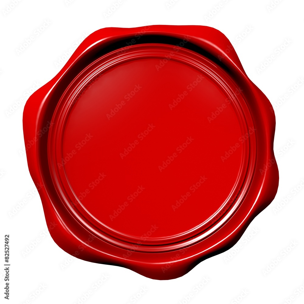 Wax seal concept Wax seal concept