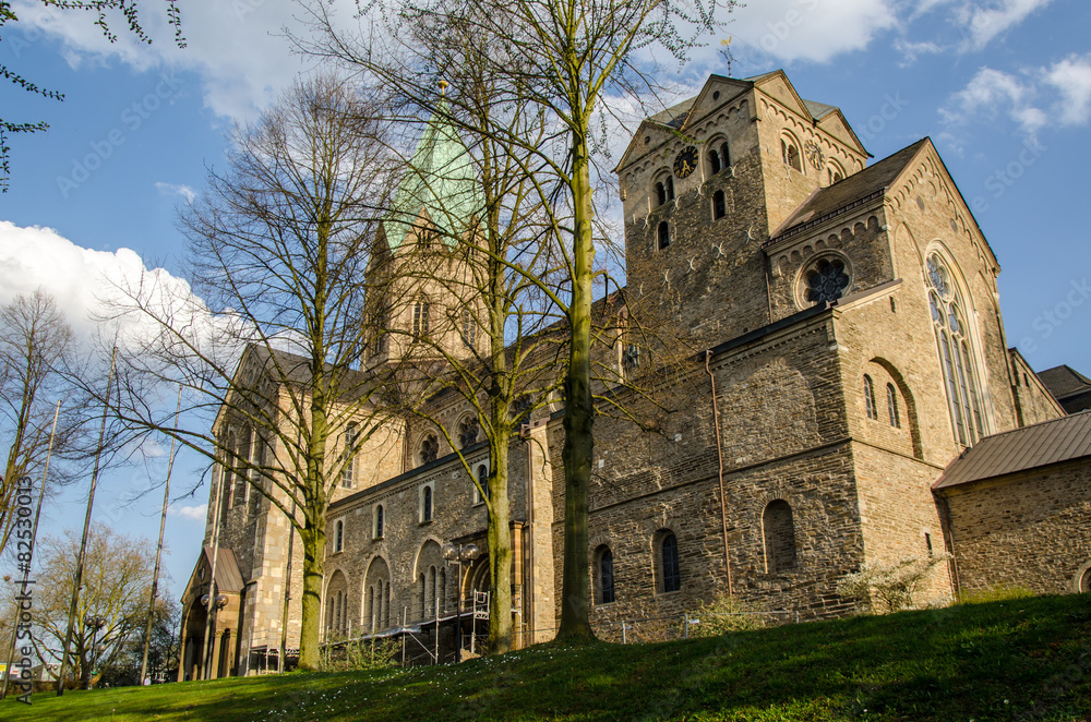 Abtei Kirche St Ludgerus in Essen Werden