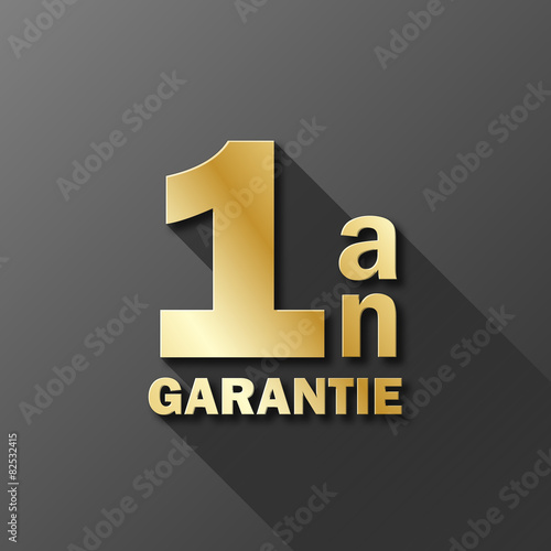 Icône GARANTIE 1 AN (anniversaire palme prix excellence)