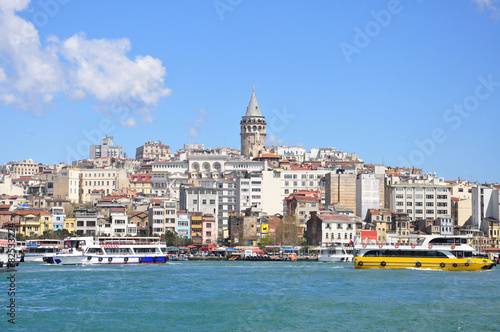 View of galata district and Glata Tower, Istanbul, Turkey © No Drama Llama