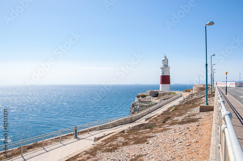 Europa Point Lighthouse on Gibraltar