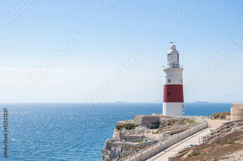 Europa Point Lighthouse on Gibraltar