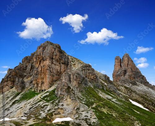 Mountain landscape - Sexten Dolomites, South Tyrol, Italy