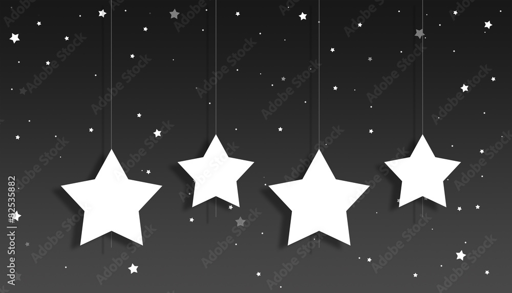 Obraz premium Star background