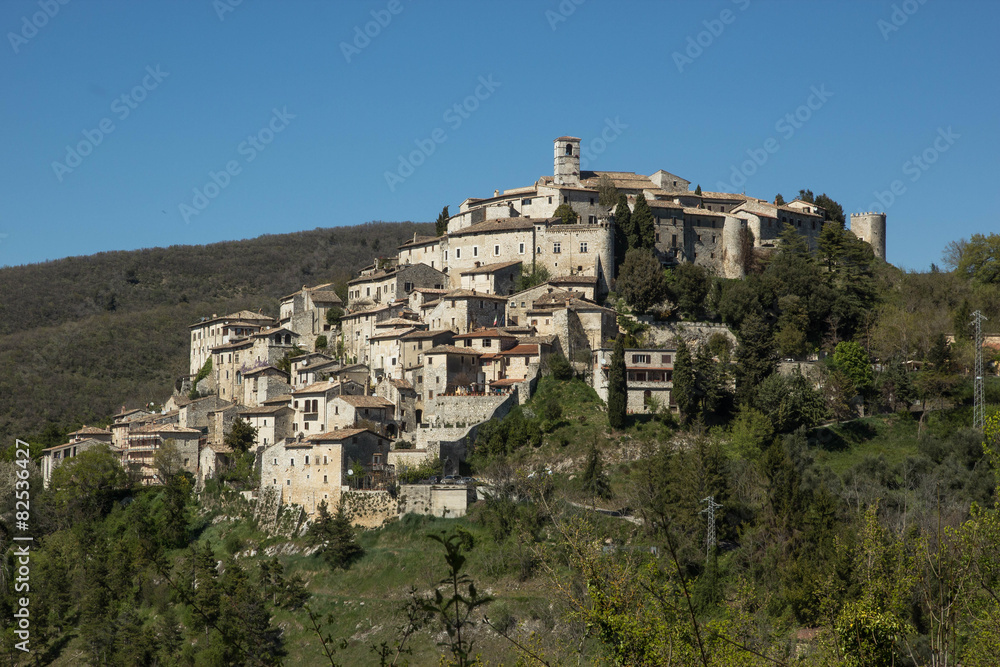 Labro , villaggio medioevale in provincia di Rieti