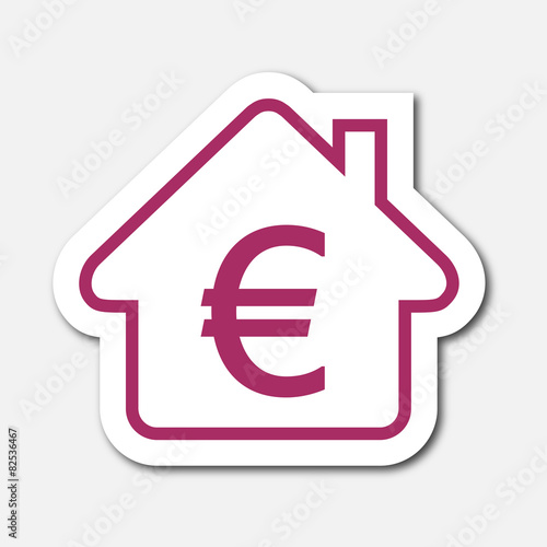 Logo maison et budget.