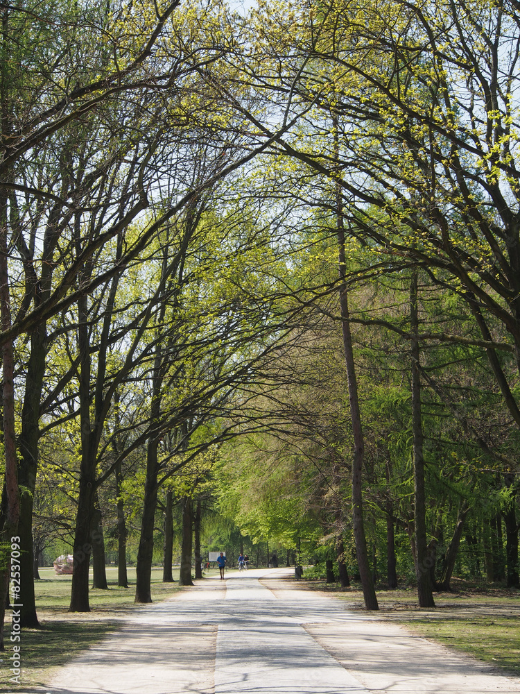 Frühling im Tiergarten, Berlin