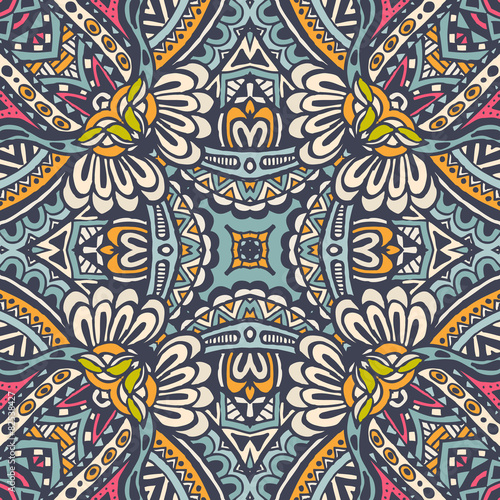 ornamental Abstract Seamless Pattern