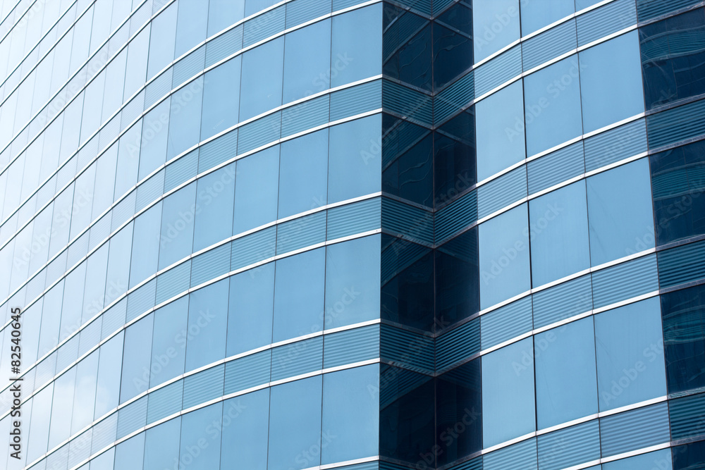 Blue office glass windows background, Asia. Blue office glass windows background, Asia.