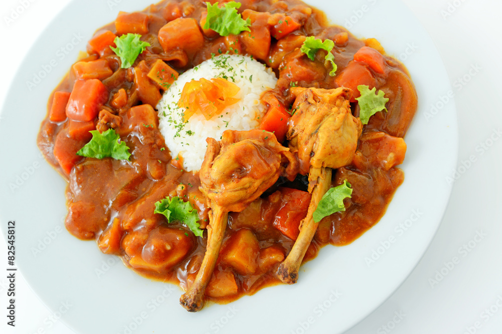 美味しそうなカレーライス 美味しそうなカレーライス