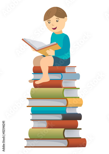 Little boy reader