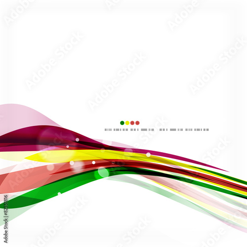 Rainbow bright light air lines background